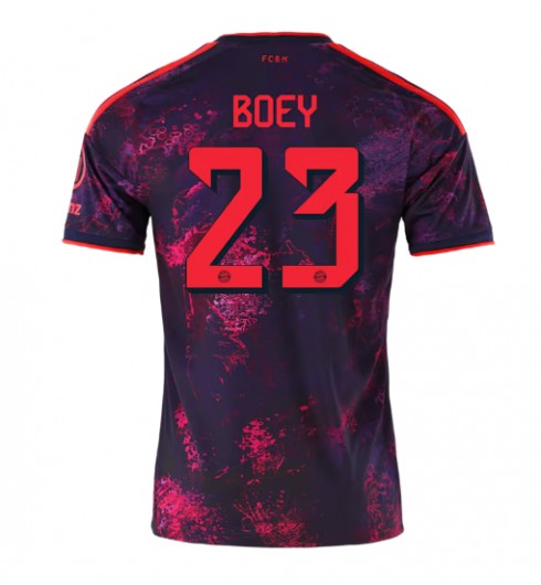 Bayern Munich Sacha Boey #23 Alternativní Dres 2026-27 Krátký Rukáv Bayern Munich Sacha Boey #23 Alternativní Dres 2026-27 Krátký Rukáv